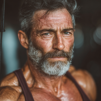 Група літніх людей займається спортом на свіжому повітрі